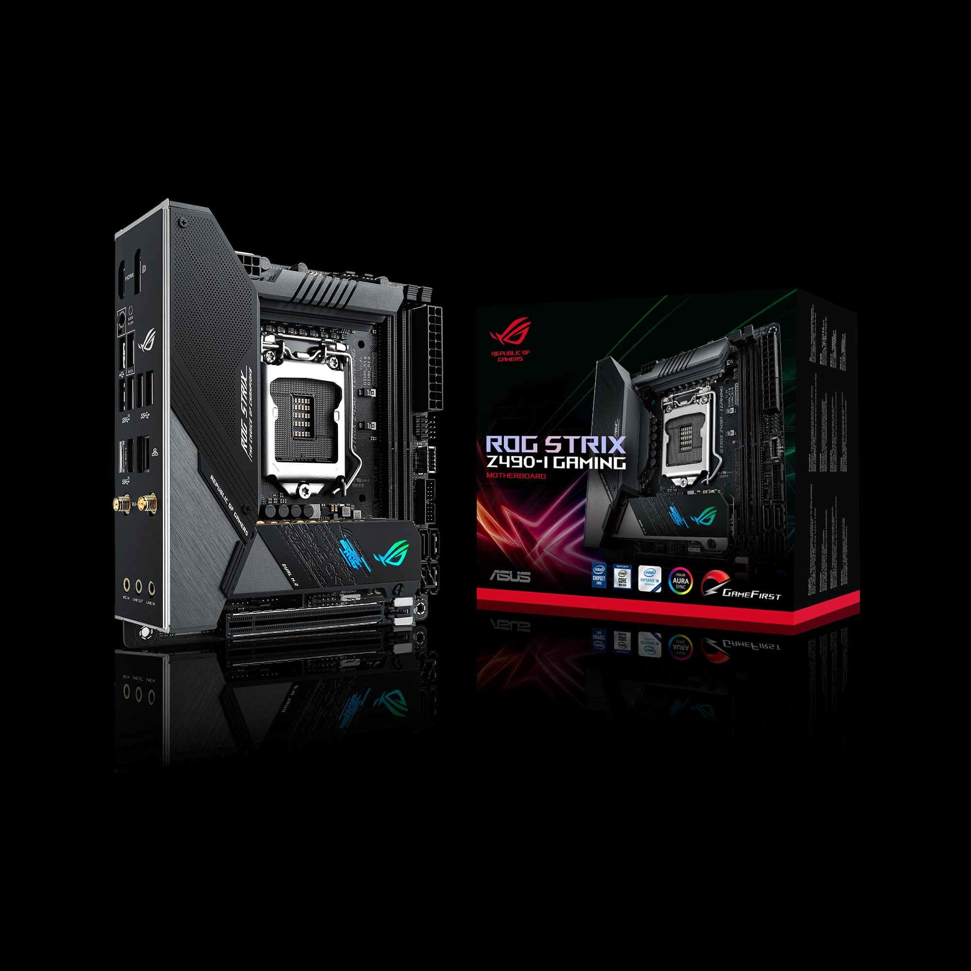 Asus ROG Strix Z490-I Gaming - Motherboard Specifications On Asus ROG Strix Z490-I Gaming - Motherboard Specifications On